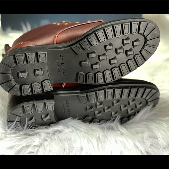 New Cole Haan Women's Briana Grand Lace-up Hiker Boot Hiking - Picture 10 of 15